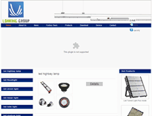 Tablet Screenshot of lightinnovate.com